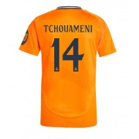 Maglie da calcio Real Madrid Aurelien Tchouameni #14 Seconda Maglia 2024-25 Manica Corta